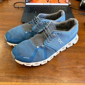 On Cloud 5 Stellar/Eclipse 59.98374 Running Sneakers Men's 13 Running Sneaker